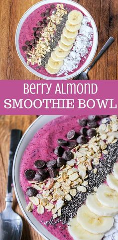 Berry Almond Smoothie Bowl