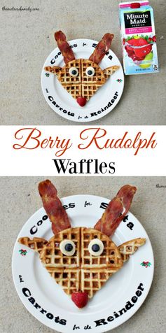 Berry Rudolph Waffles