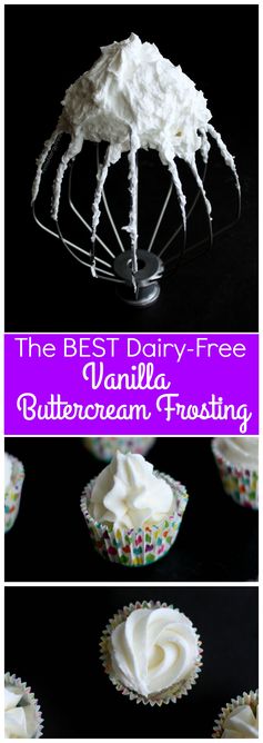 Best Easy Dairy Free Vanilla Frosting