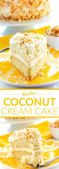 Best Ever Coconut Cream Cake