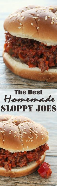 Best Homemade Sloppy Joes