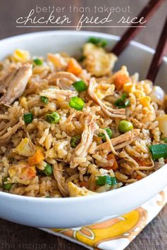 Better than Takeout Chicken Fried Rice