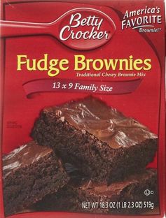 Betty Crocker Fudge Brownies Homemade