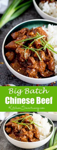 Big Batch Chinese Beef