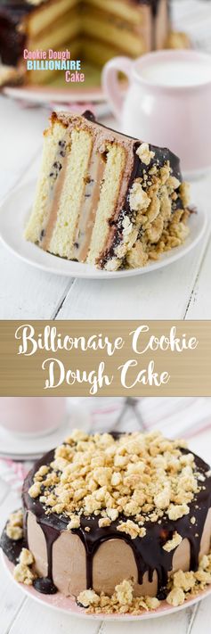Billionaire Cookie Dough Cake