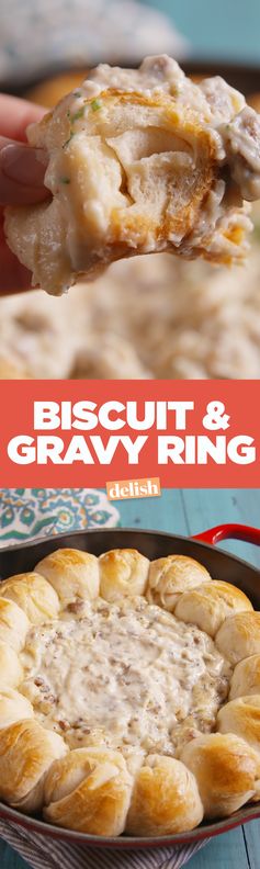 Biscuit and Gravy Ring