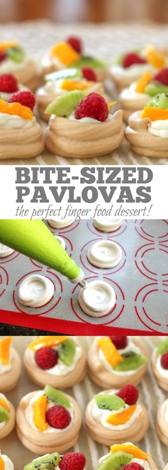 Bite-Sized Pavlovas