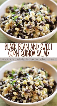 Black Bean and Sweet Corn Quinoa Salad