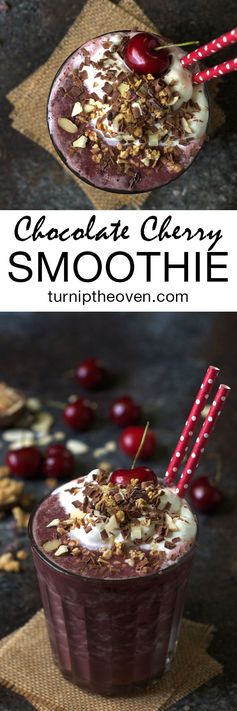 Black Forest Chocolate Cherry Smoothie