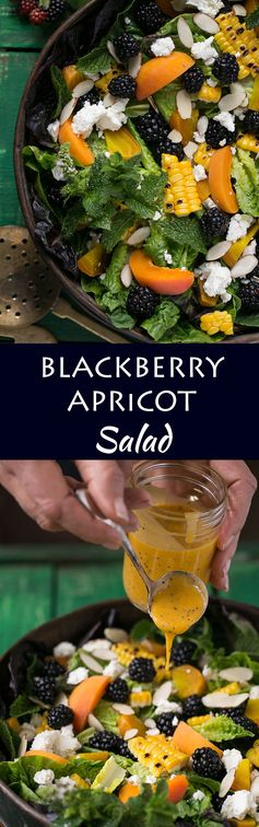 Blackberry Apricot Salad