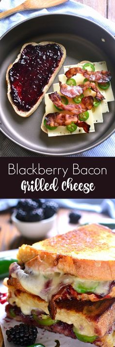 Blackberry Bacon Grilled Cheese