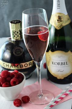 Blackberry Champagne Bellini