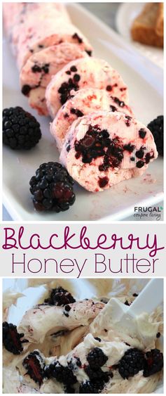 Blackberry Honey Butter - Easy to Freeze