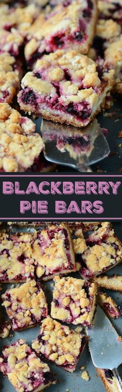 Blackberry Pie Bars