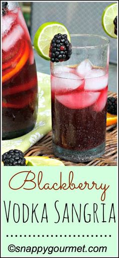 Blackberry Vodka Sangria