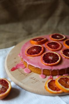 Blood Orange Olive Oil Cake