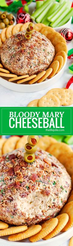 Bloody Mary Cheeseball