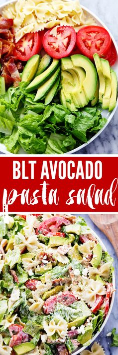 BLT Avocado Pasta Salad