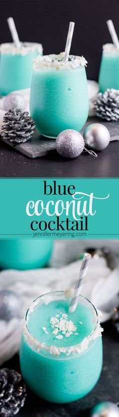 Blue Coconut Cocktail