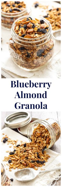 Blueberry Almond Granola