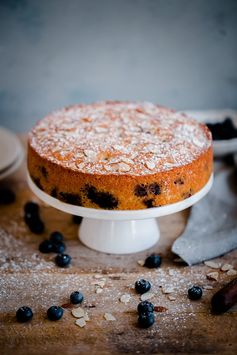 Blueberry Almond Tea Cake