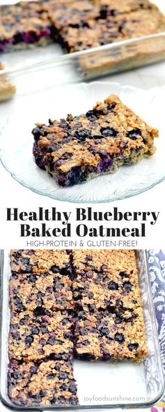 Blueberry Baked Oatmeal