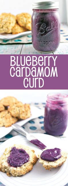 Blueberry Cardamom Curd