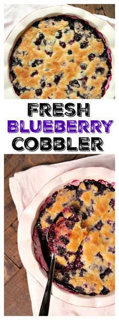 Blueberry Cobbler