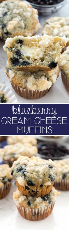 Blueberry Cream Cheese Muffins