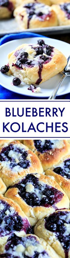 Blueberry Kolaches