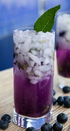 Blueberry Lavender Mojito (Mint Optional