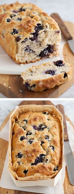 Blueberry Oatmeal Bread