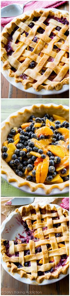 Blueberry Peach Pie