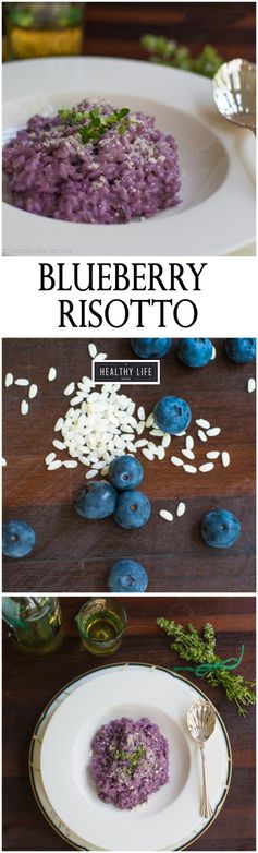 Blueberry Risotto