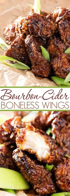 Bourbon Cider Boneless Wings
