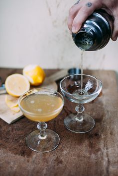 Bourbon Sidecar Cocktails
