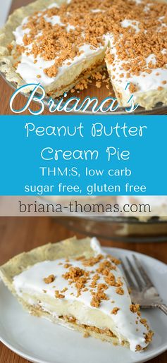 Briana's Peanut Butter Cream Pie