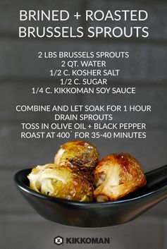 Brined Brussels Sprouts