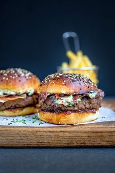 Brioche burger buns