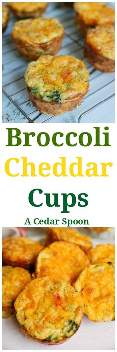 Broccoli Cheddar Cups