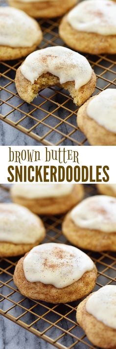 Brown Butter Snickerdoodles