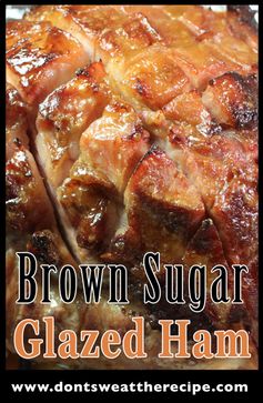 Brown Sugar and Mustard Glazed Baked Ham