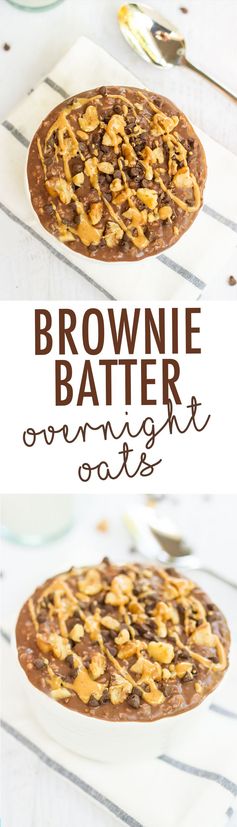 Brownie Batter Overnight Oats