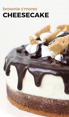 Brownie S’mores Cheesecake