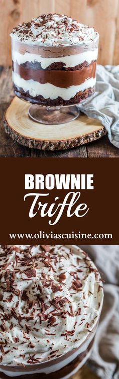 Brownie Trifle