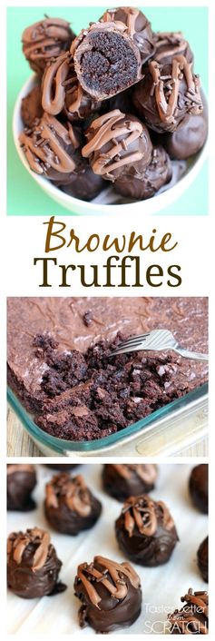 Brownie Truffles