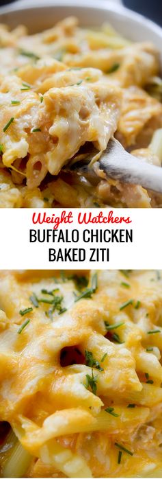 Buffalo Chicken Baked Ziti