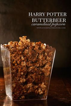 Butterbeer Caramelised Popcorn | Harry Potter