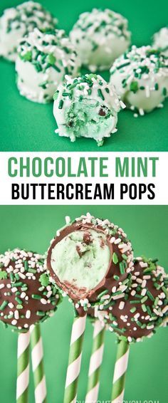 Buttercream Bites In Mint or Vanilla Chocolate Chip