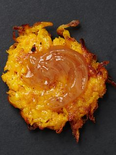 Butternut Latkes with Apple Butter